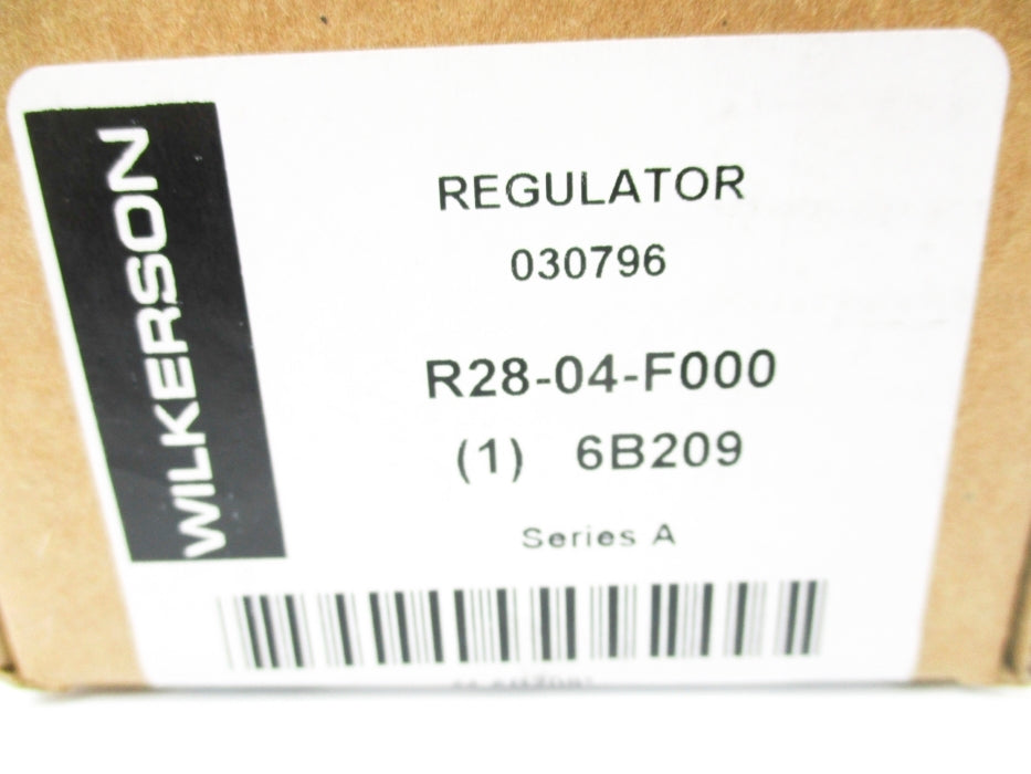 WILKERSON R28-04-F000 6B209 SER. A NSMP