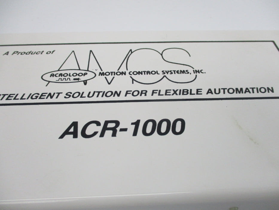 PARKER ACR-1000 (AS PICTURED) UNMP