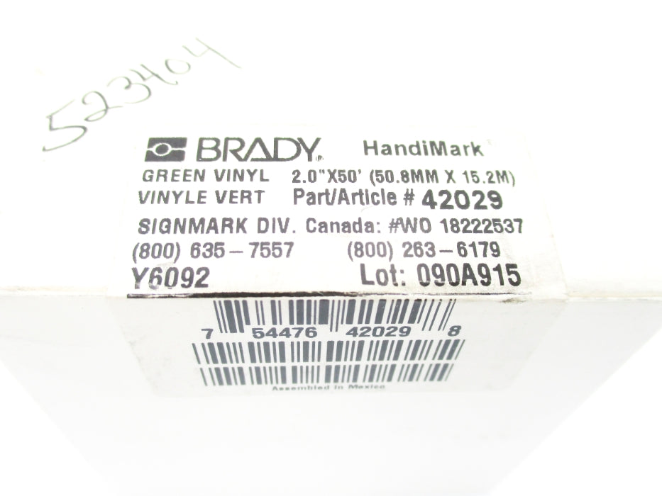 BRADY 42029 NSFS