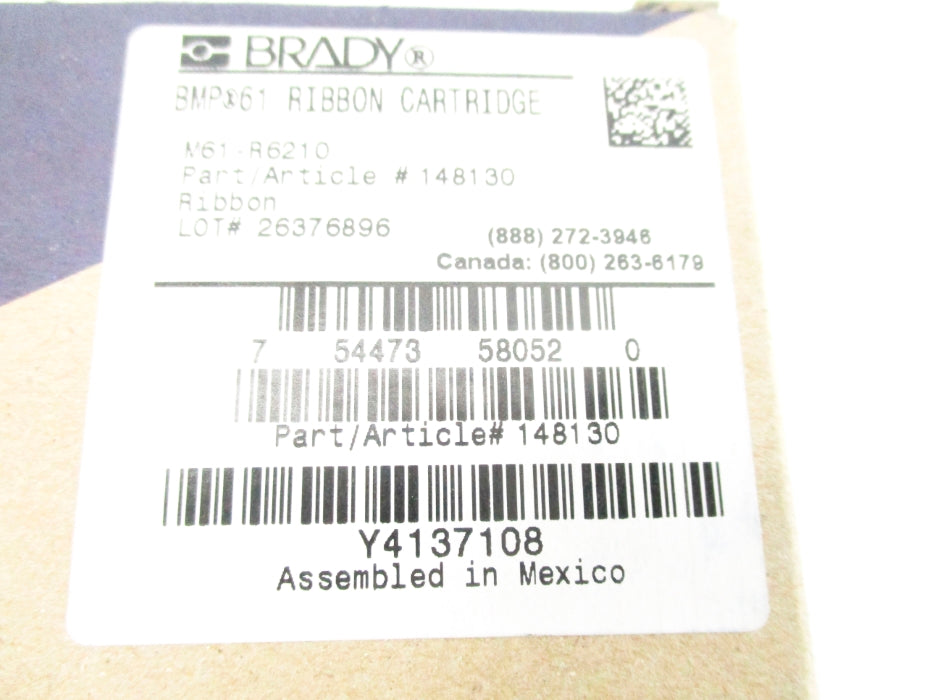 BRADY M61-R6210 148130 NSMP