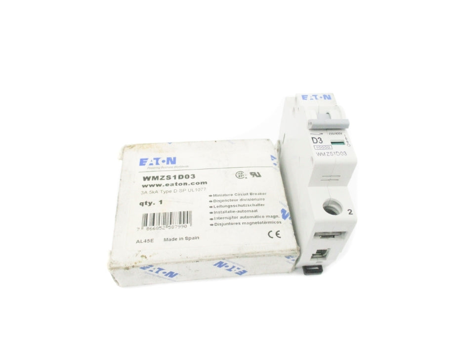 EATON WMZS1D03 230/400V 3A NSMP