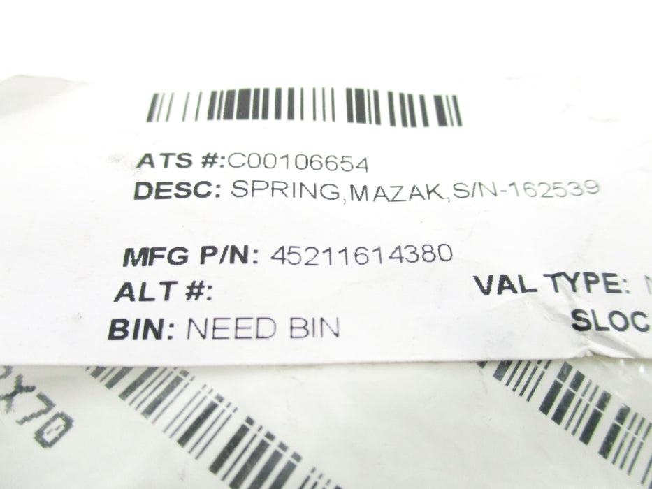 MAZAK 45211614380 (PKG OF 2) NSMP