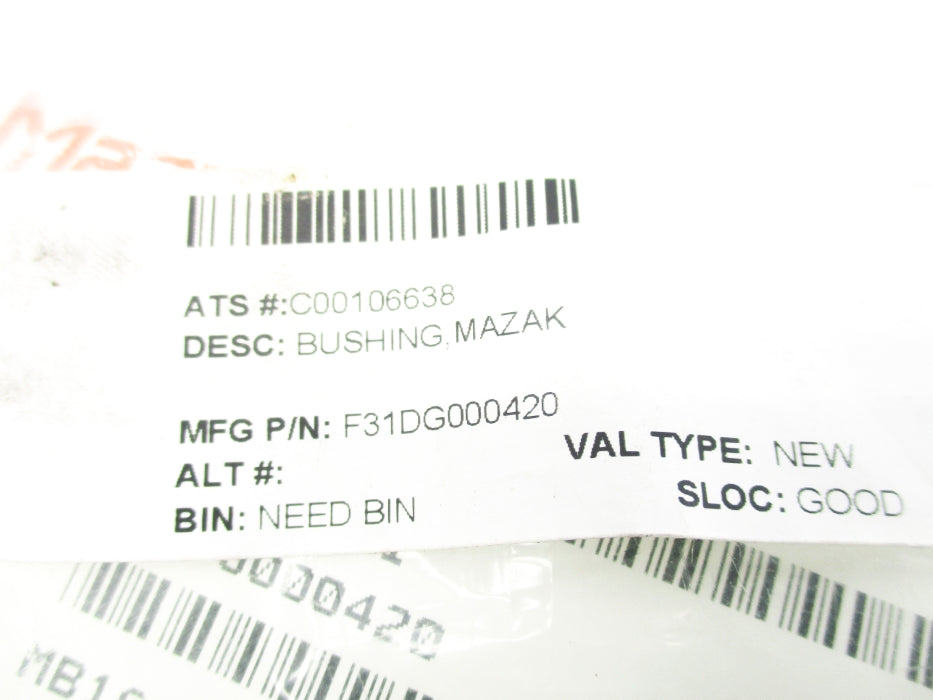MAZAK F31DG000420 (PKG OF 2) NSMP
