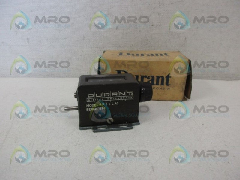DURANT 4X-71LAC COUNTER *NEW IN BOX*