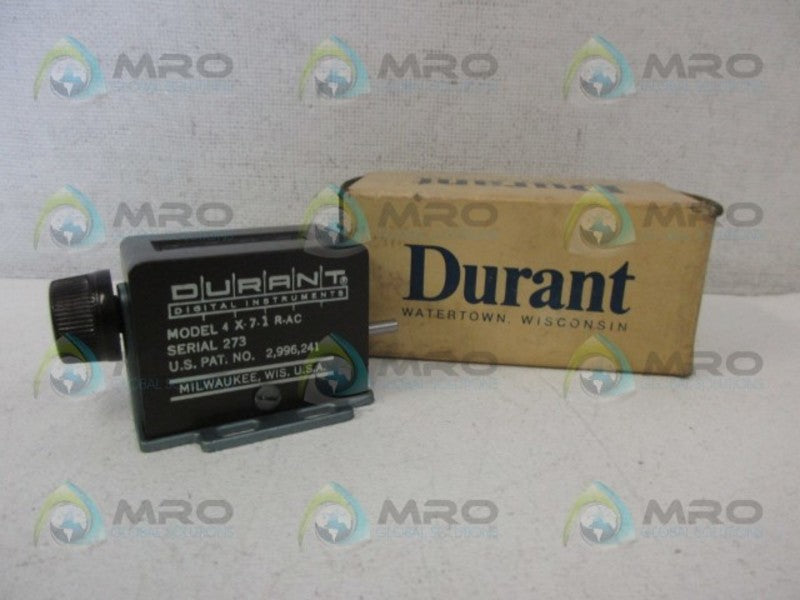 DURANT 4X71R-AC COUNTER NSMP
