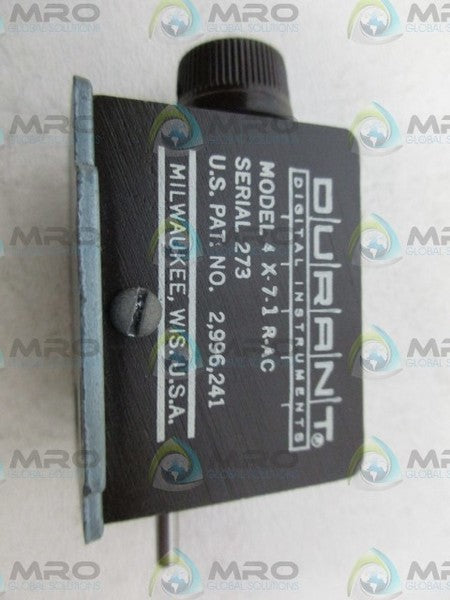 DURANT 4X71R-AC COUNTER NSMP
