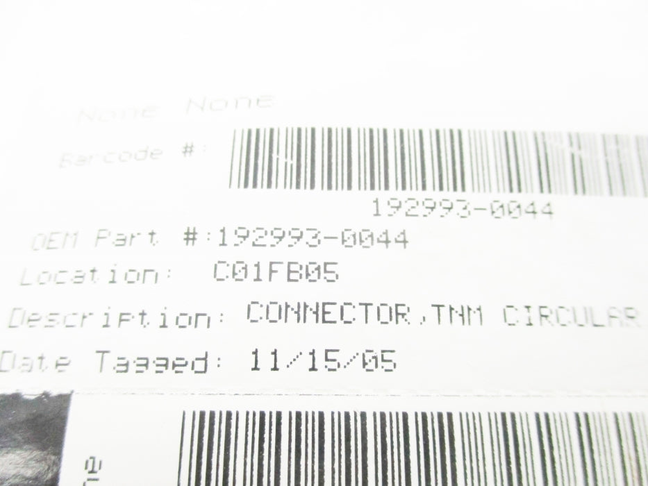 ITT CANNON 192993-0044 NSMP