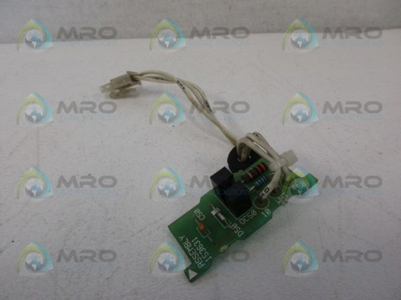 MILLER 153631 SPEED CONTROL CIRCUIT BOARD  UNMP