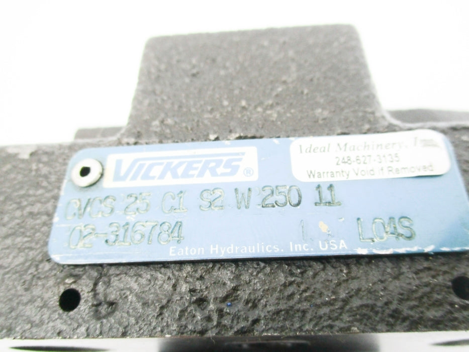 VICKERS CVCS25C1S2W25011 02-316784 UNMP