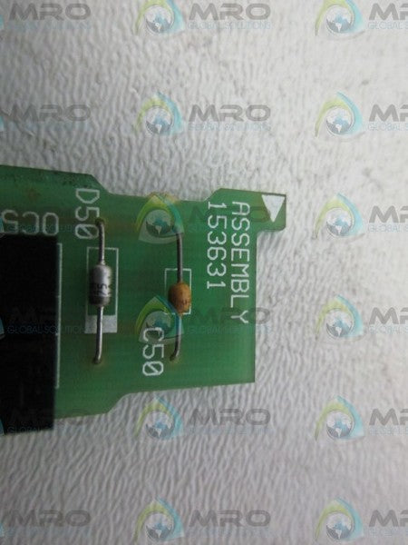 MILLER 153631 SPEED CONTROL CIRCUIT BOARD  UNMP