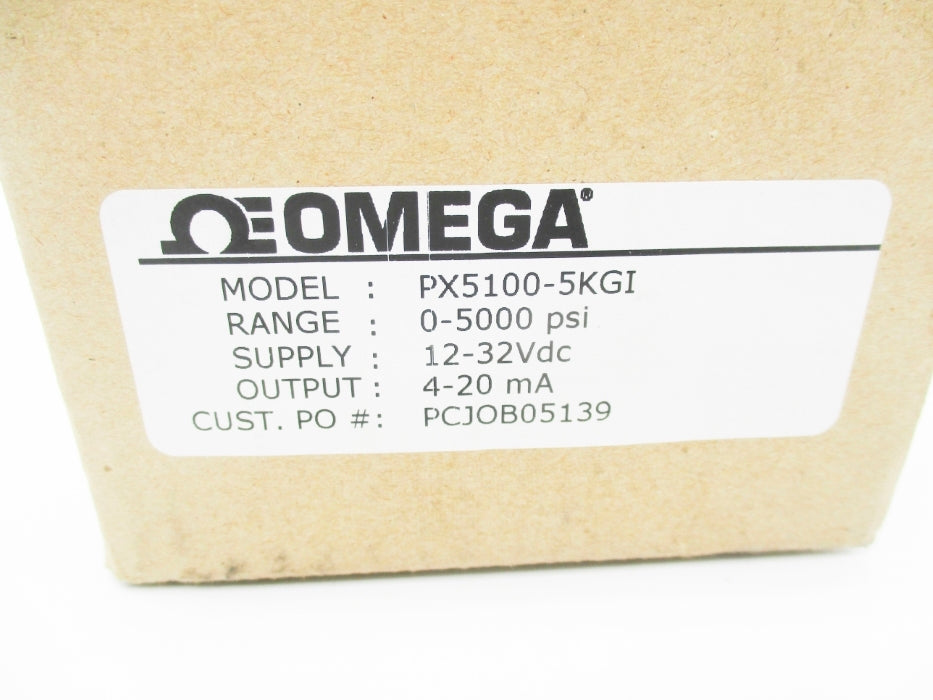 OMEGA PX5100-5KGI 0-5000PSI NSMP