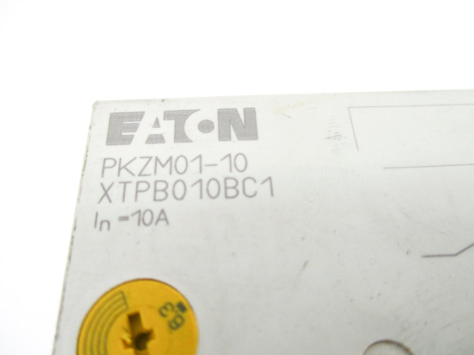 EATON PKZM01-10 XTPB010BC1 600VAC 6.3-10A UNMP