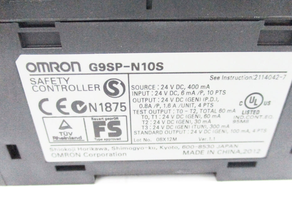 OMRON G9SP-N10S NSNP