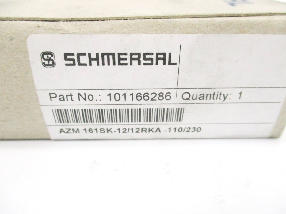 SCHMERSAL AZM161SK-12/12RKA-110/230 101166286 NSMP