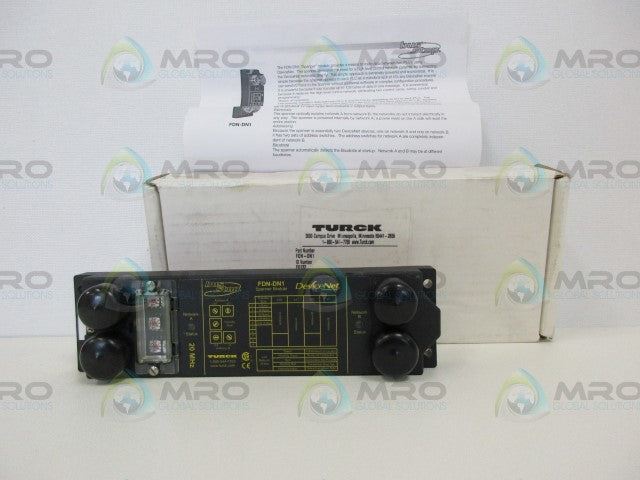 TURCK FDN-DN1 SPANNER MODULE *NEW IN BOX*