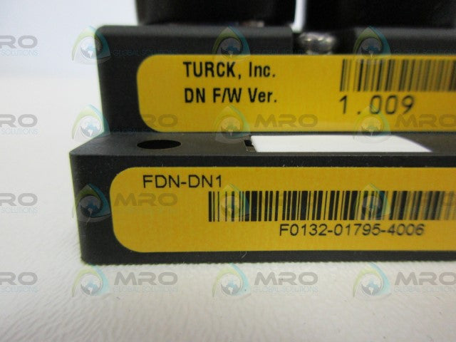 TURCK FDN-DN1 SPANNER MODULE *NEW IN BOX*