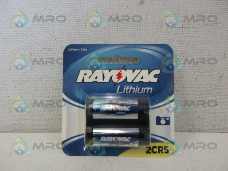RAYOVAC 2CR5 LITHIUM BATTERY NSMP