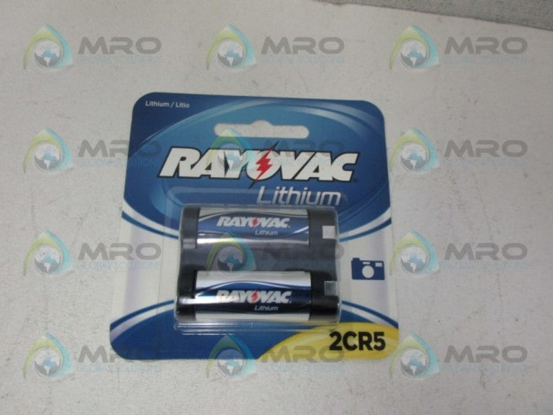 RAYOVAC 2CR5 LITHIUM BATTERY NSMP