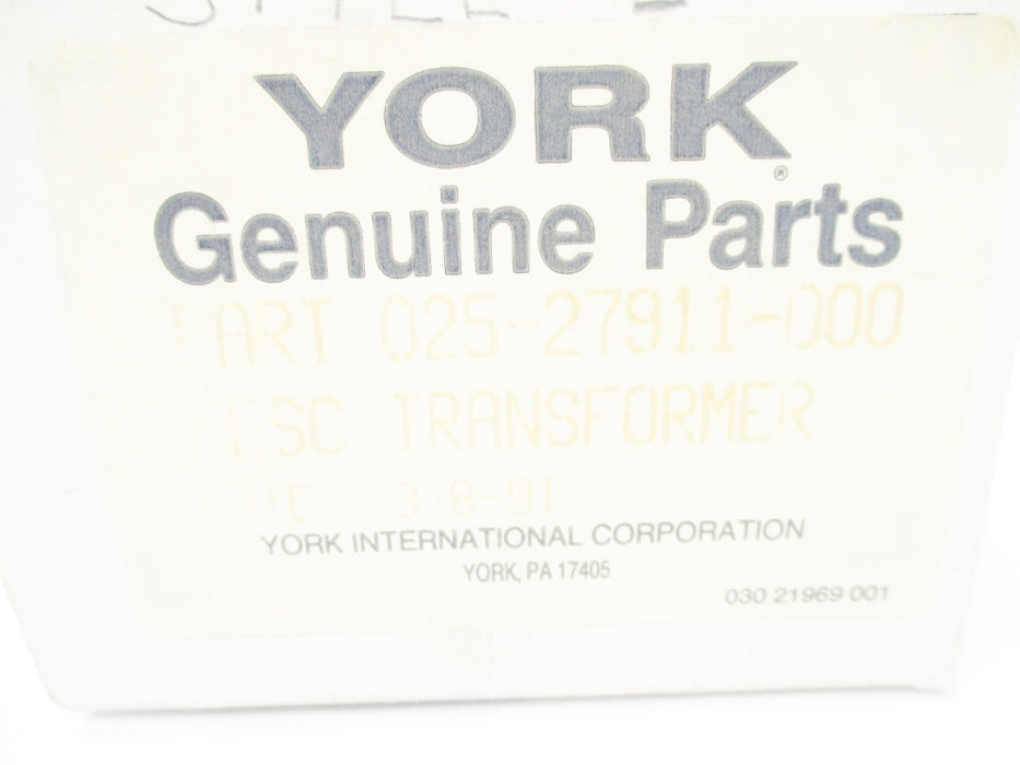 YORK 025-27911-000 75KVA NSMP