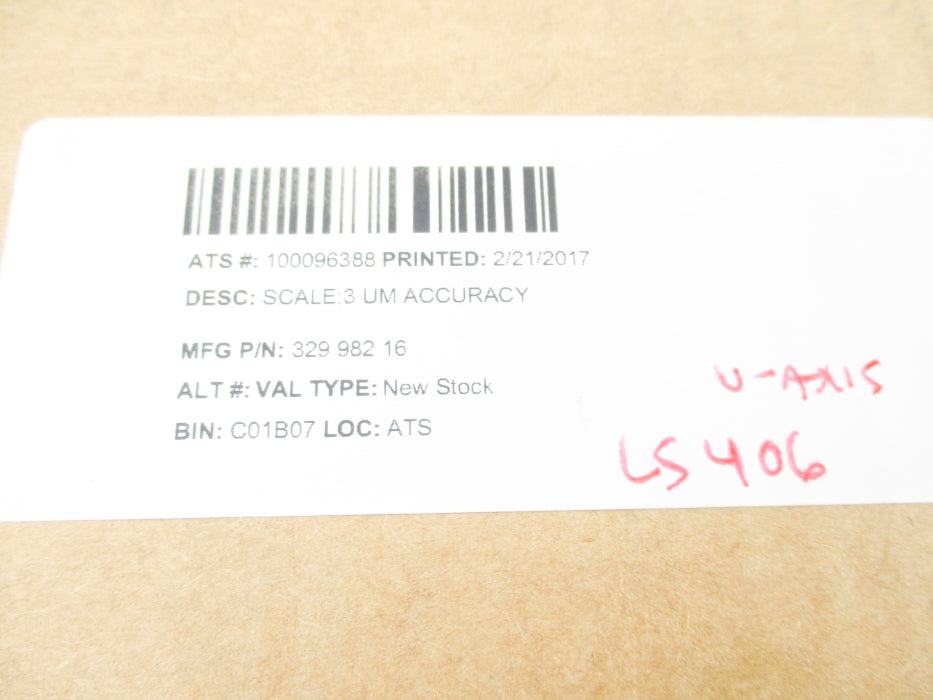 HEIDENHAIN 329982-16 LS406 NSMP