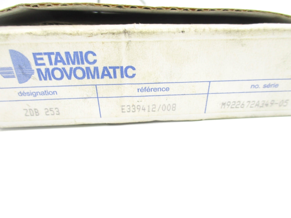 ETAMIC MOVOMATIC ZDB253 E339412/008 NSMP