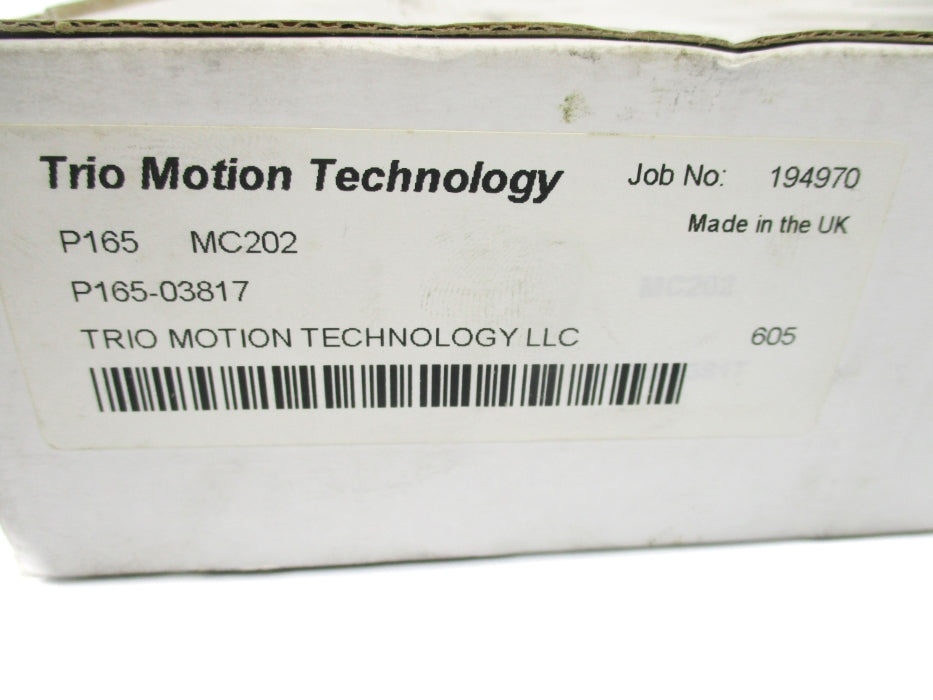 TRIO MOTION P165-MC202 NSMP