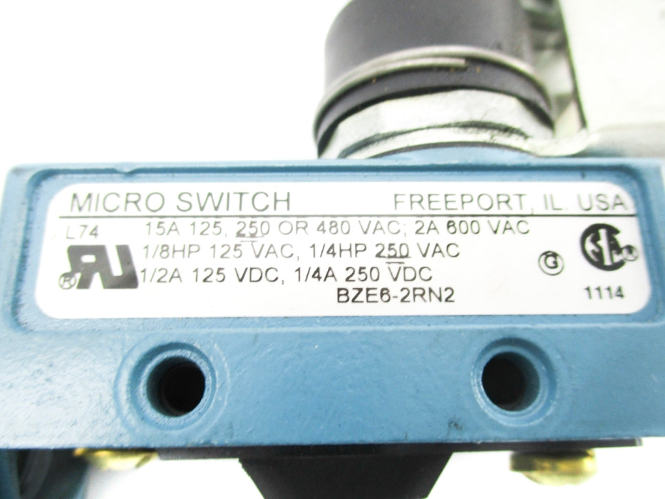 MICRO SWITCH BZE6-2RN2 (AS PICTURED) UNMP