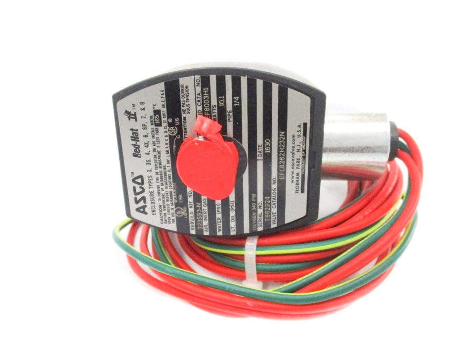 ASCO EFL8262H232N 120/60 110/50 340PSI NSMP
