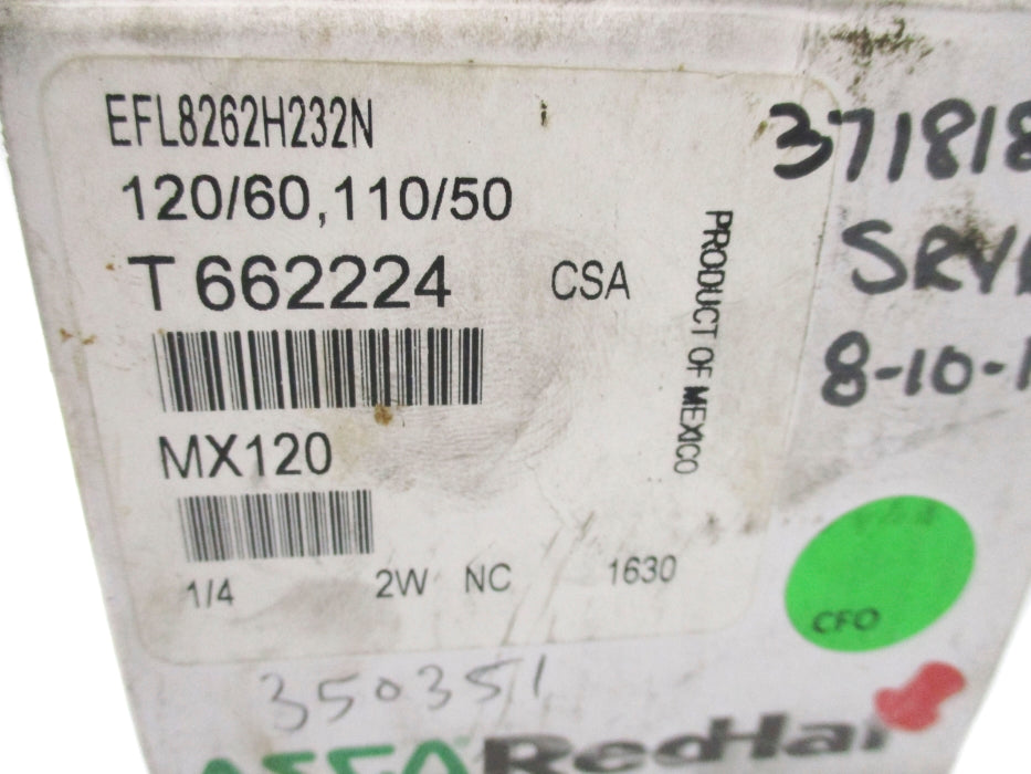 ASCO EFL8262H232N 120/60 110/50 340PSI NSMP