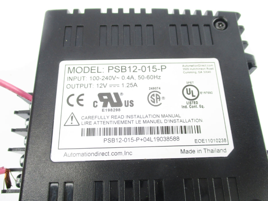 AUTOMATION DIRECT PSB12-015-P UNMP
