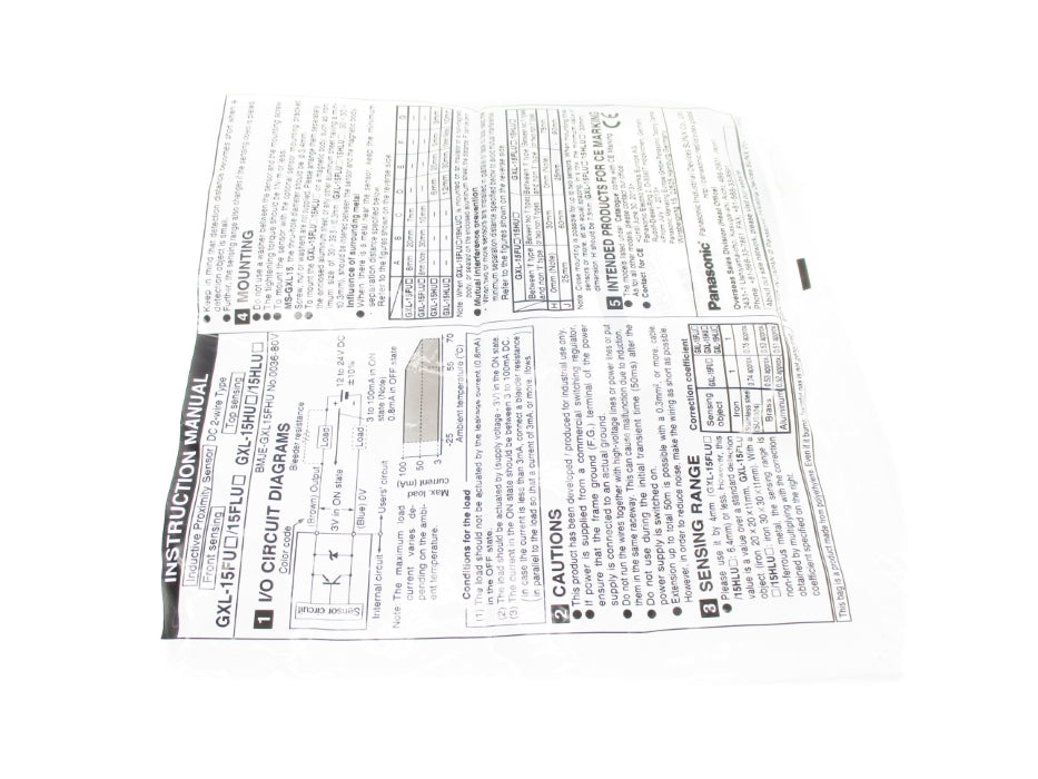 PANASONIC GXL-15FU NSMP