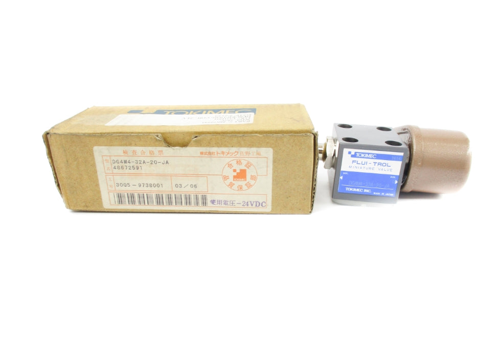 TOKIMEC DG4M4-32A-20-JA 24VDC NSMP