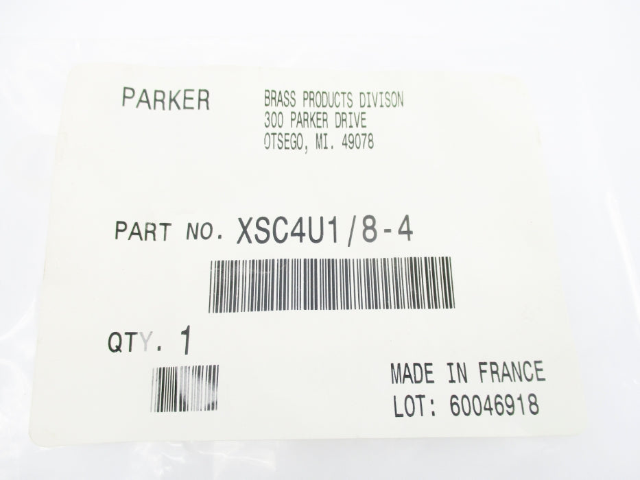 PARKER XSC4U1/8-4 NSMP