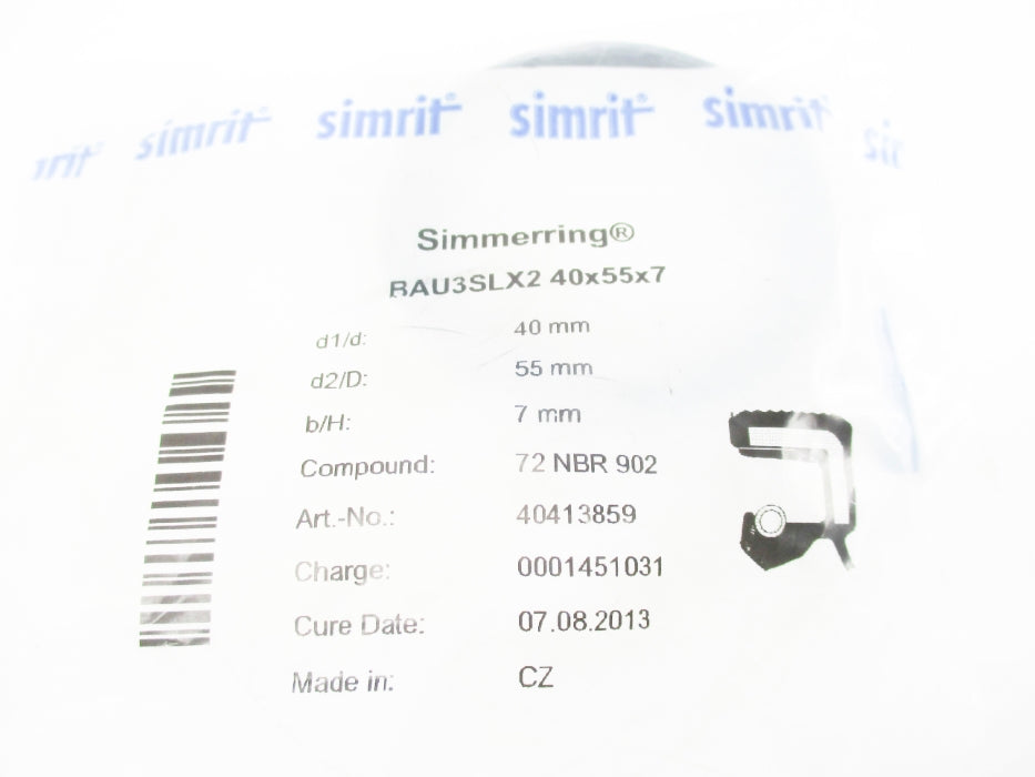 SIMRIT 40413859 RAU3SLX2-40X55X7 NSMP