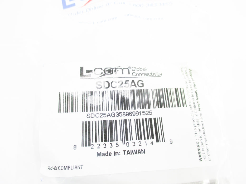 L-COM SDC25AG NSMP