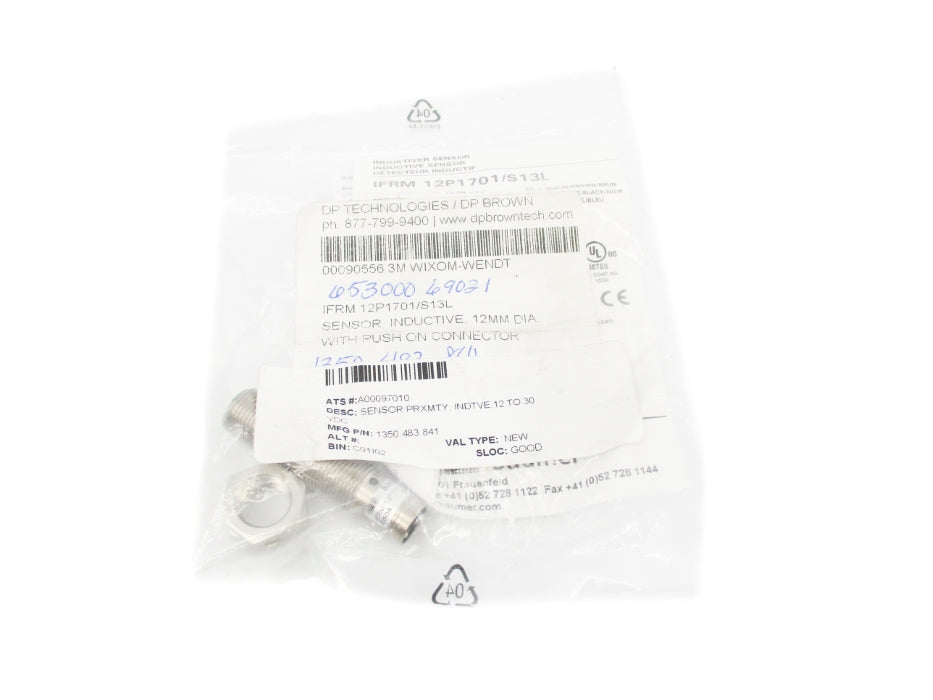 BAUMER ELECTRIC IFRM12P1701/S13L 10-30VDC NSMP