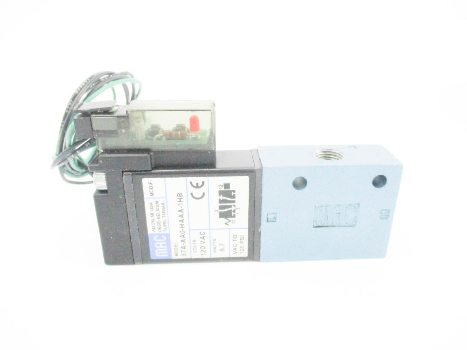 MAC 37A-AA0-HAAA-1HB 120VAC 120PSI NSMP