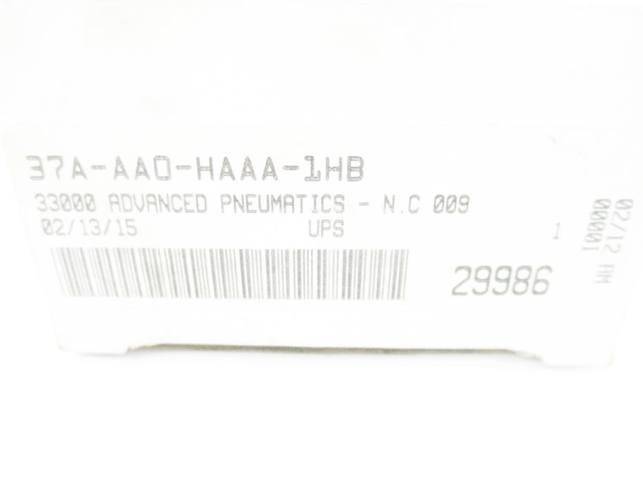 MAC 37A-AA0-HAAA-1HB 120VAC 120PSI NSMP