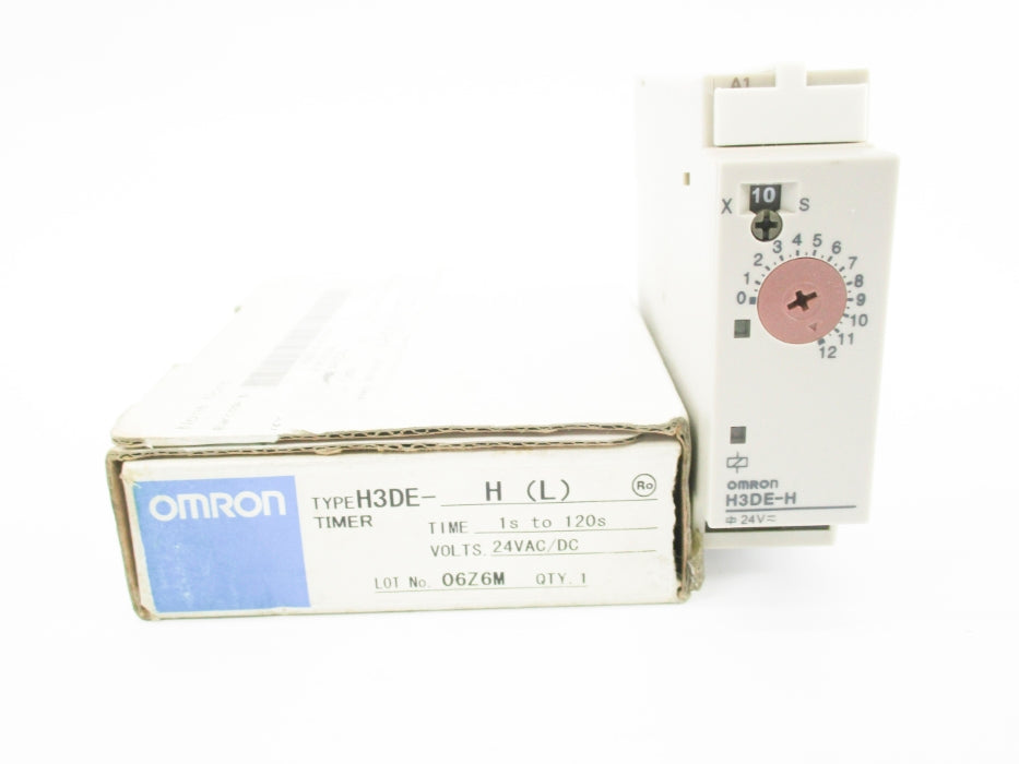 OMRON H3DE-H(L) 24VAC/DC 5A 1S-120S NSMP