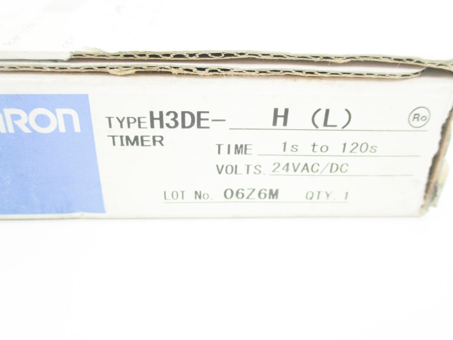 OMRON H3DE-H(L) 24VAC/DC 5A 1S-120S NSMP