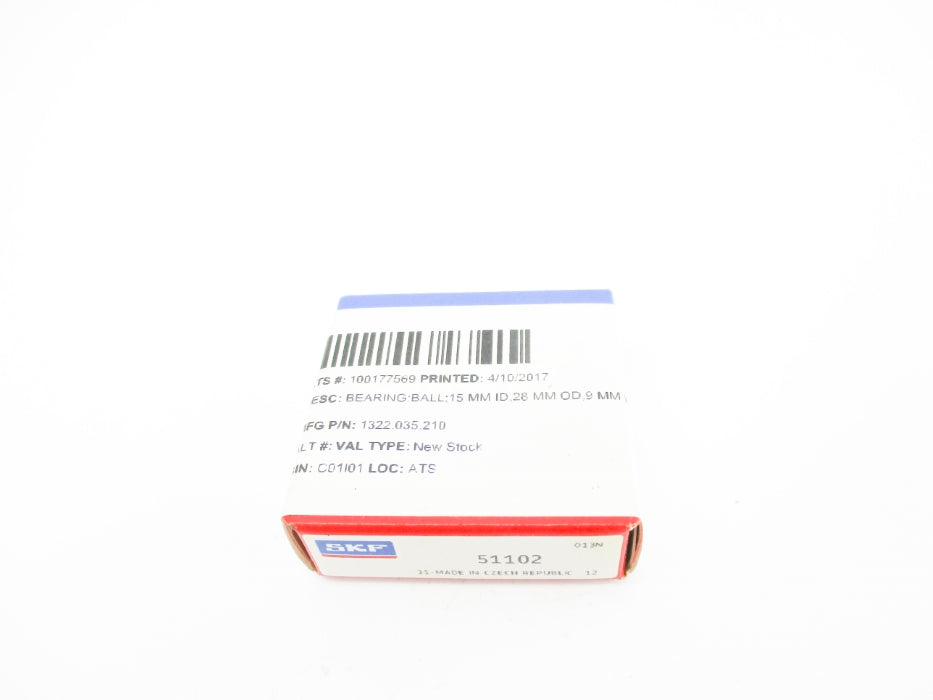 SKF 51102 NSFS