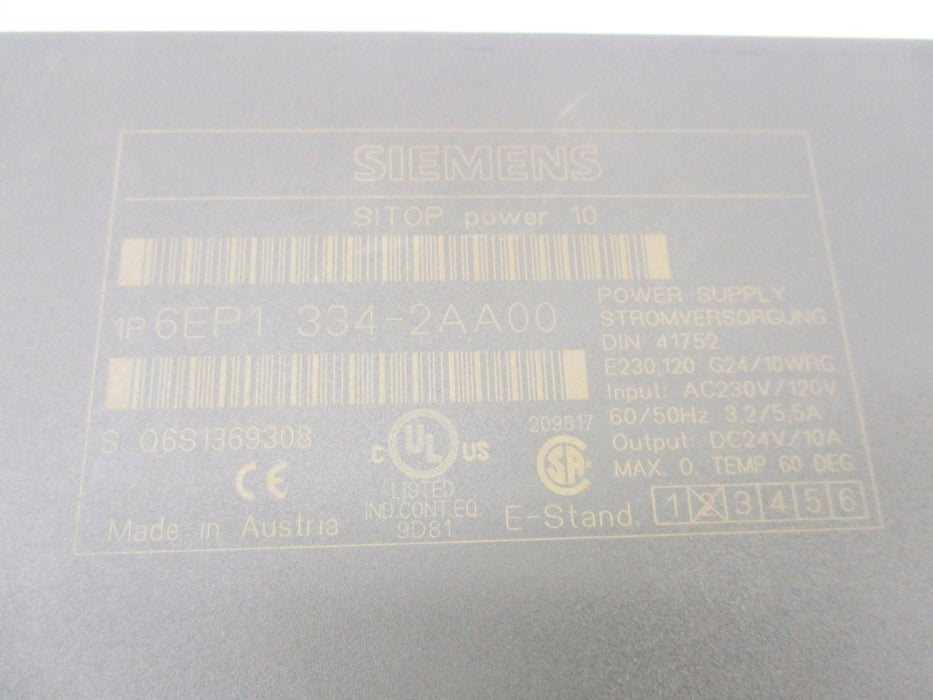 SIEMENS 6EP1334-2AA00 NSNP