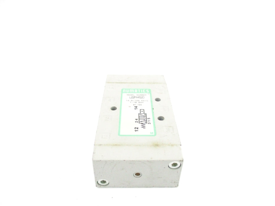 NUMATICS L22PA4520 14.5-145PSIG UNMP