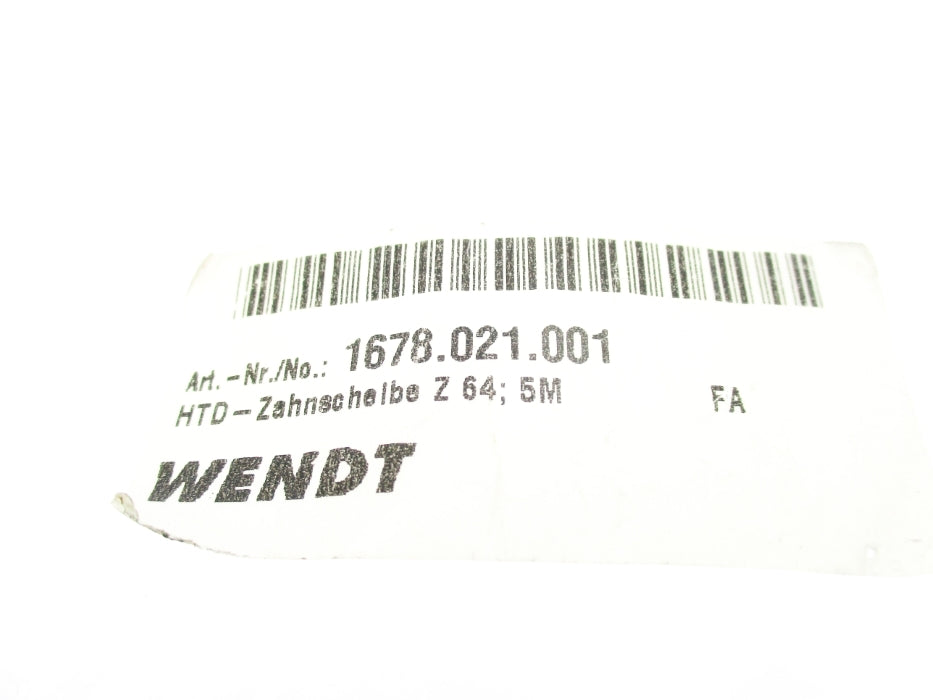 WENDT 1678.021.001 NSMP