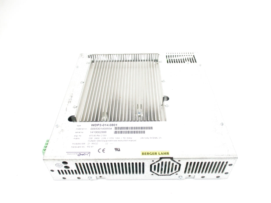 BERGER LAHR WDP3-014.0801 NSNP