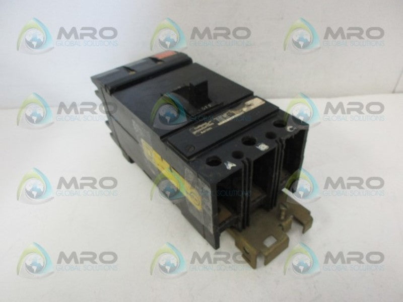 SQUARE D KA36125 CIRCUIT BREAKER 125A *USED*