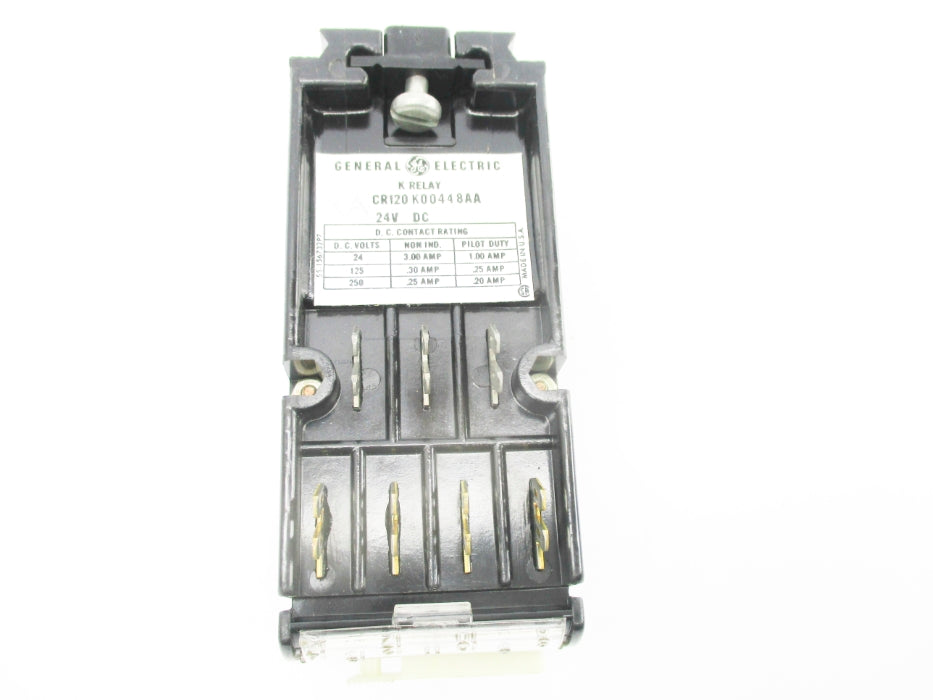 GENERAL ELCETRIC CR120K00448AA 24VDC 5A NSMP