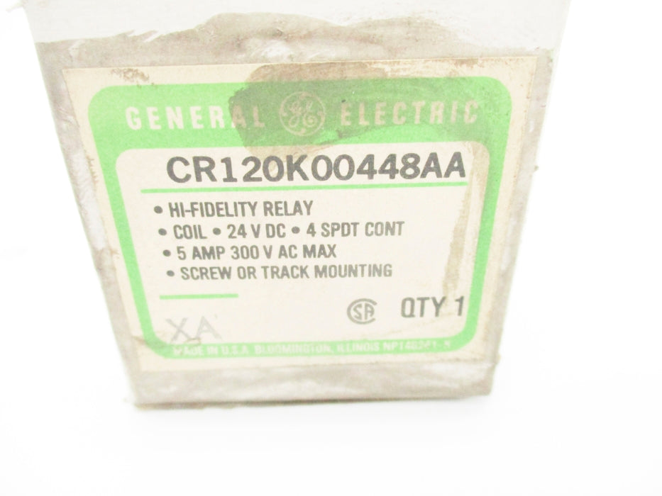 GENERAL ELCETRIC CR120K00448AA 24VDC 5A NSMP
