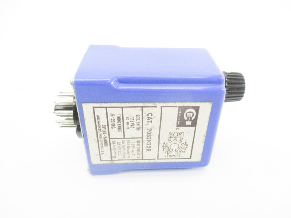 CUTLER HAMMER 7082K22R 115VSC 10A 5-120S NSMP