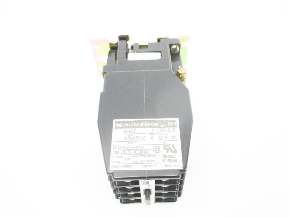 CUTLER HAMMER BF66F 765A953G01 110-120V 10A NSMP